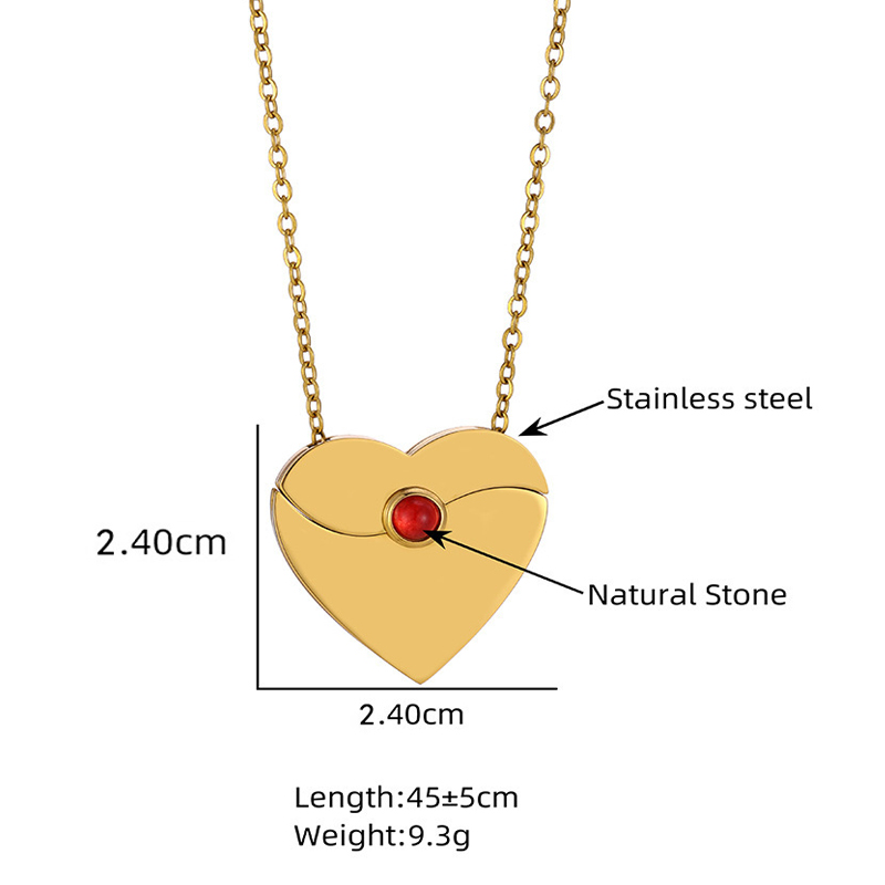 Letdiffery Personalized Heart  - Birth Flower Necklace recension och pris