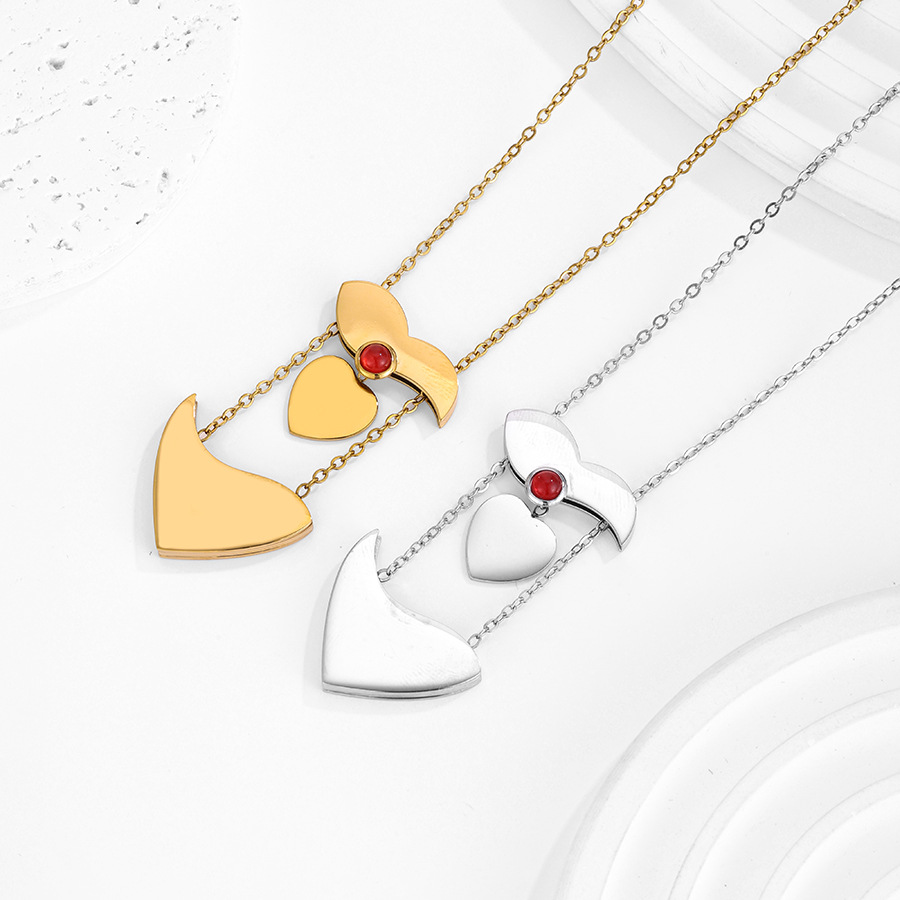 Letdiffery Personalized Heart  - Birth Flower Necklace recension och pris