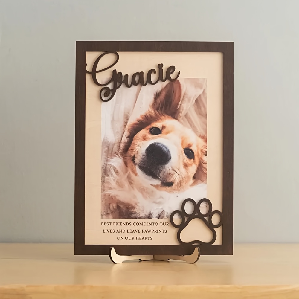 Customizable Personalized Wood - Pet Portrait Custom recension och pris