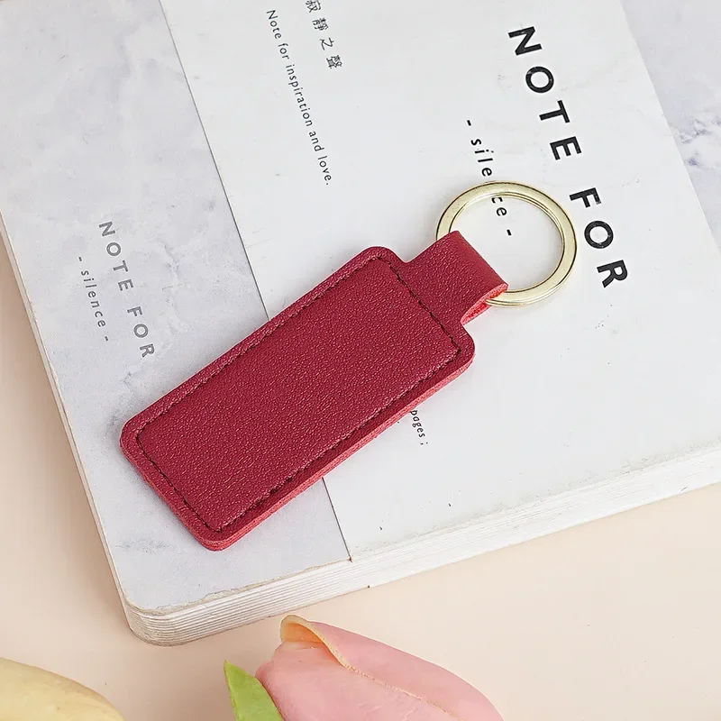 Personalized Name PU Leather r - Initial Ring Custom recension och pris