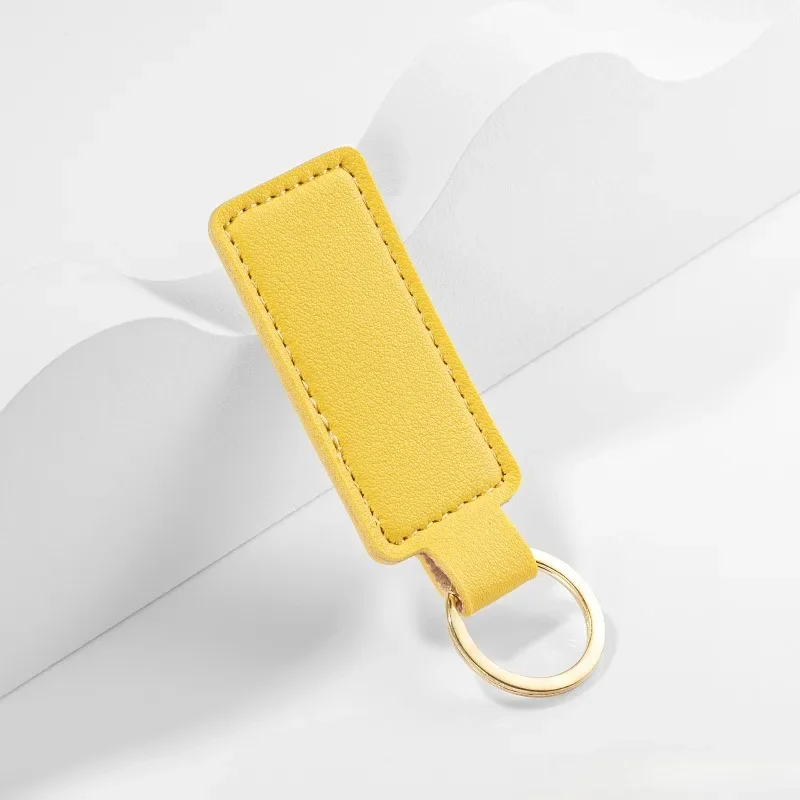 Personalized Name PU Leather r - Initial Ring Custom recension och pris