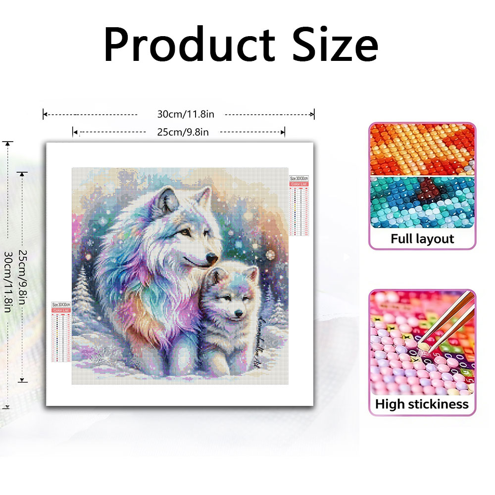 Animal Diamond Painting Comple - Photo Mosaic Print recension och pris