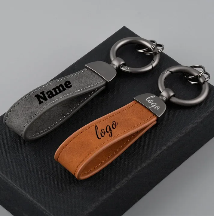 Laser Engrave Nubuck Leather C - Initial Ring Custom recension och pris
