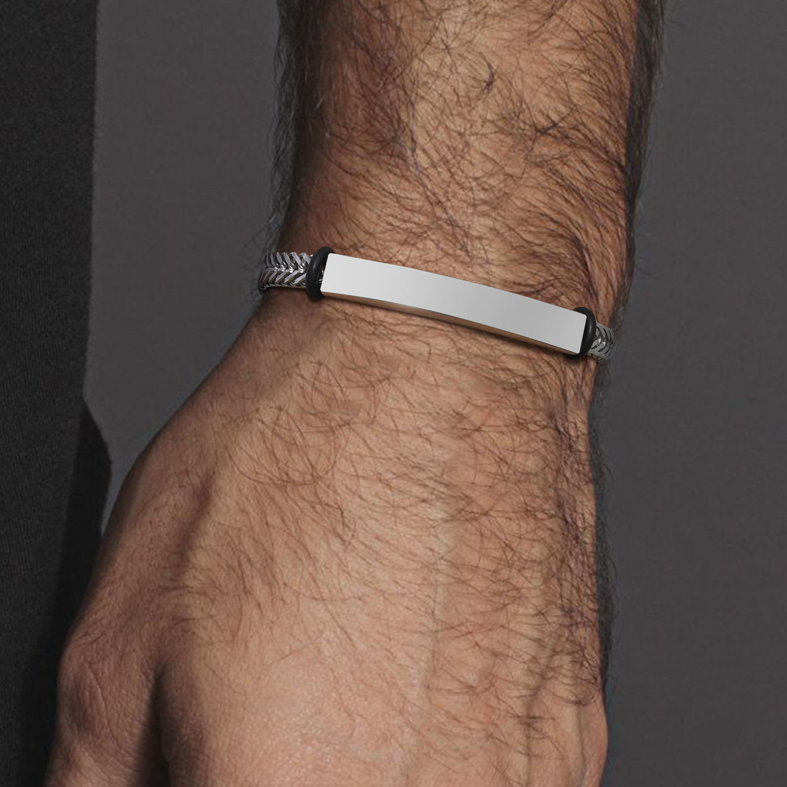 Vnox Personalized Bracelets fo - Coordinates Bracelet recension och pris