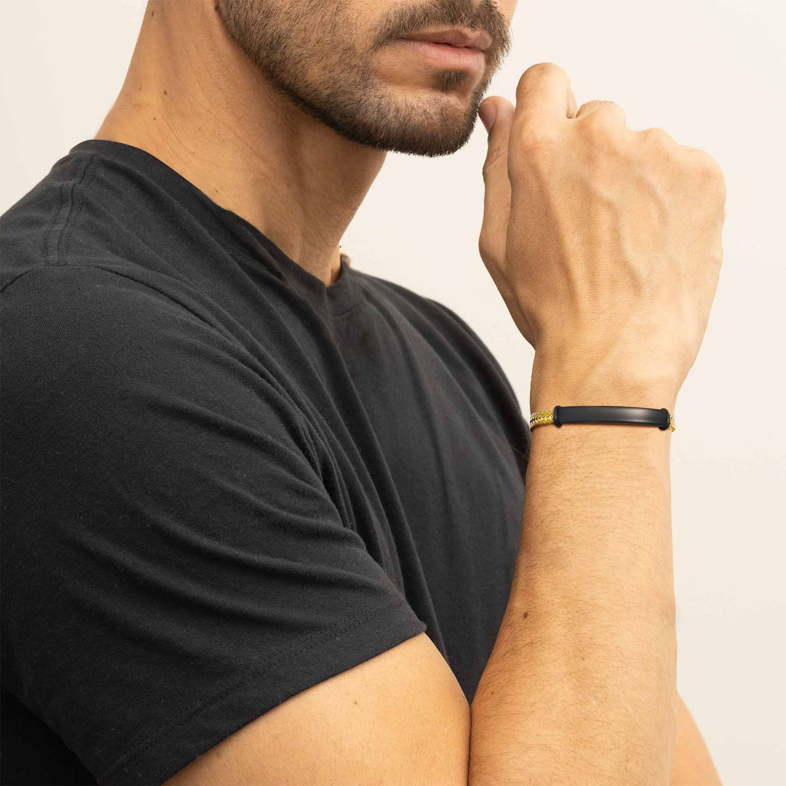 Vnox Personalized Bracelets fo - Coordinates Bracelet recension och pris